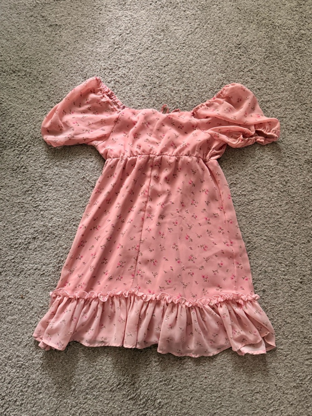 Liberty Love Bridgerton Style Floral Mini Dress Size M - Picture 4 of 8